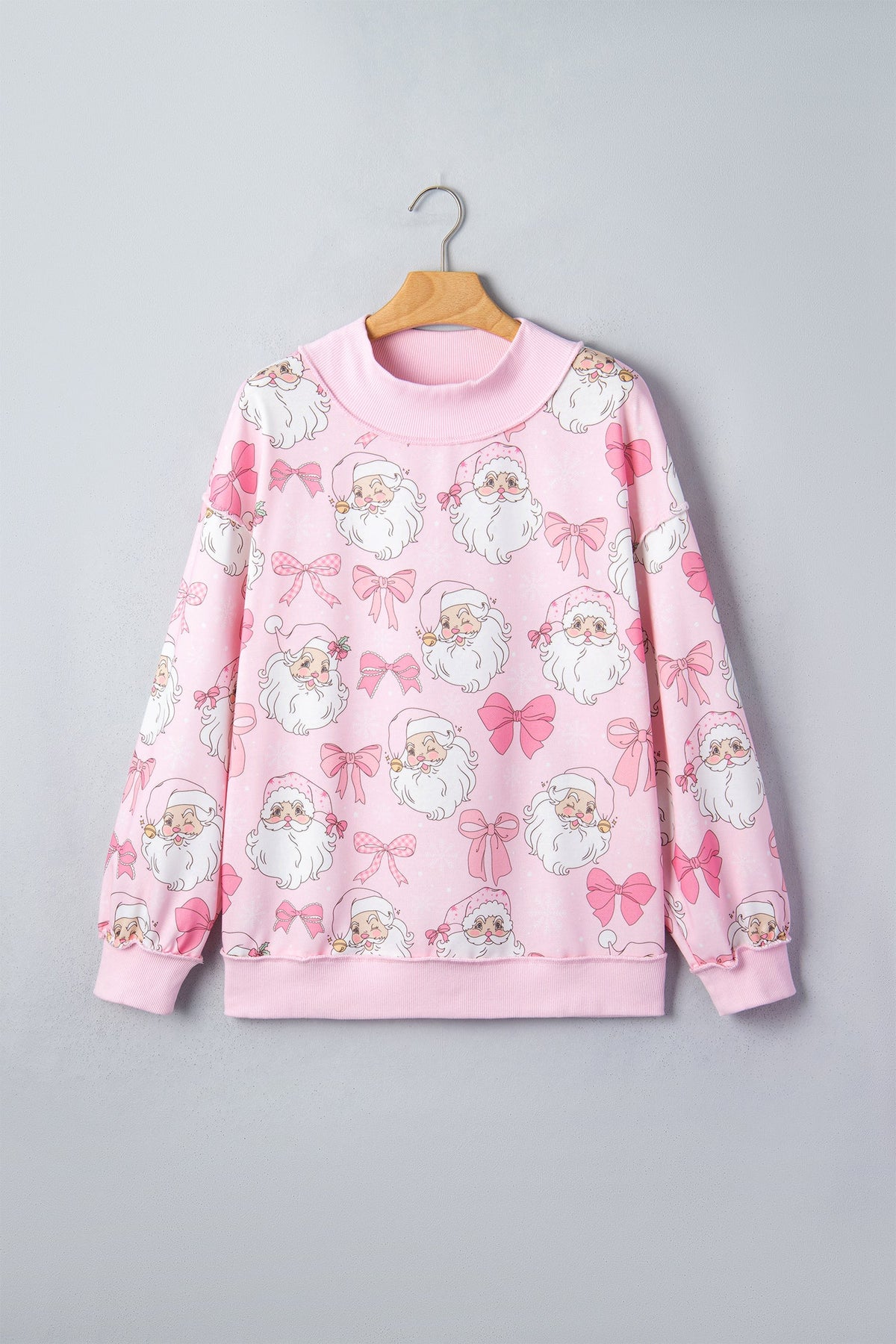 The Santa Baby Bow Sweatshirt
