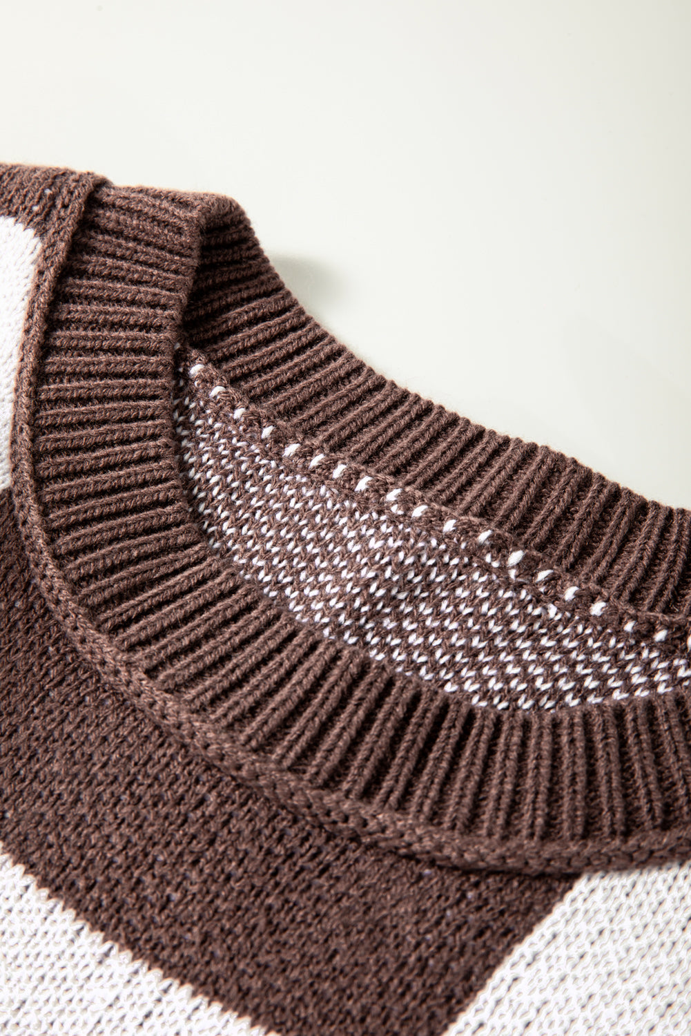 The Collins Checker Sweater