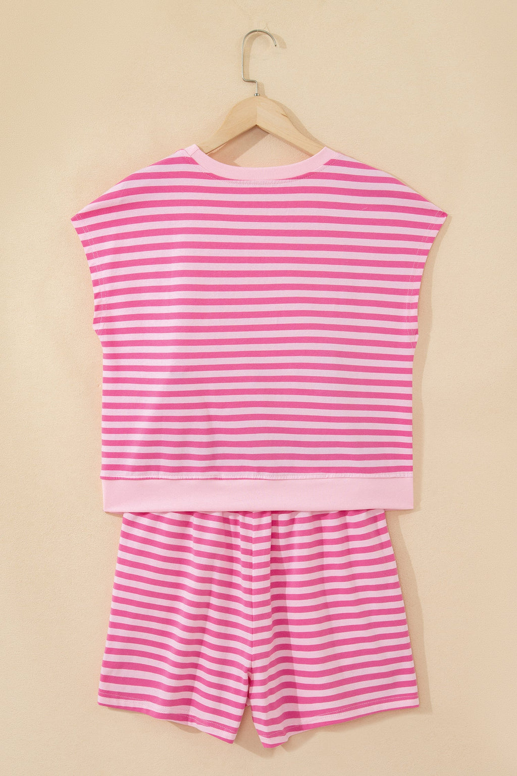 The Poppy Stripe Shorts Set