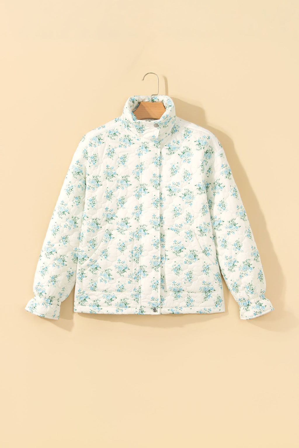 The Everly Floral Quilted Jacket