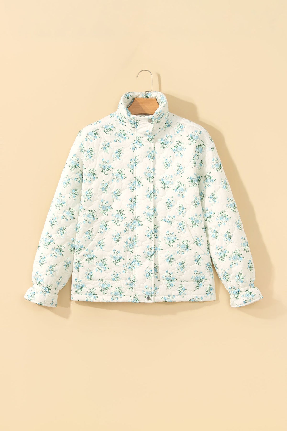The Everly Floral Quilted Jacket