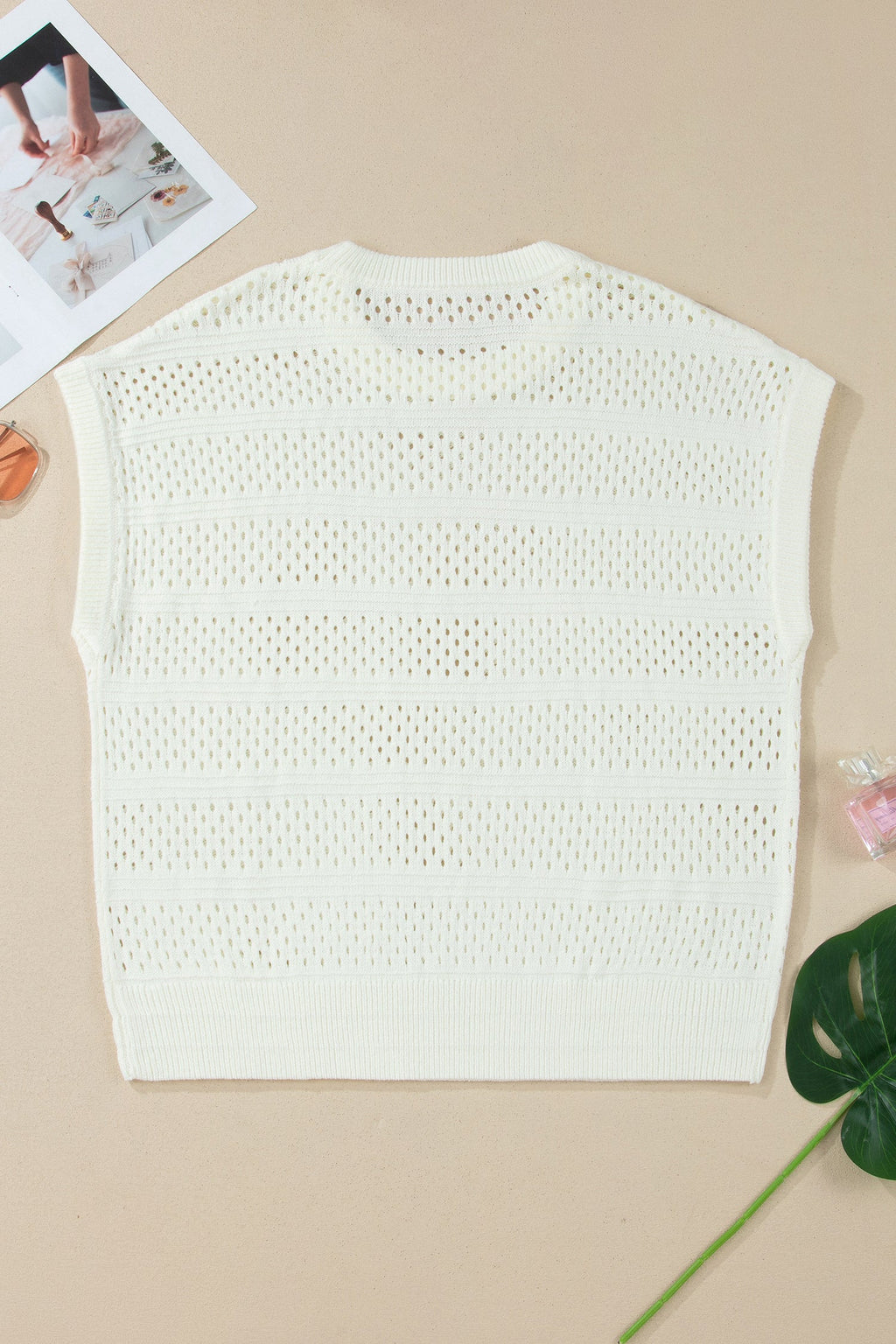 The Annalee Eyelet Knit Sweater