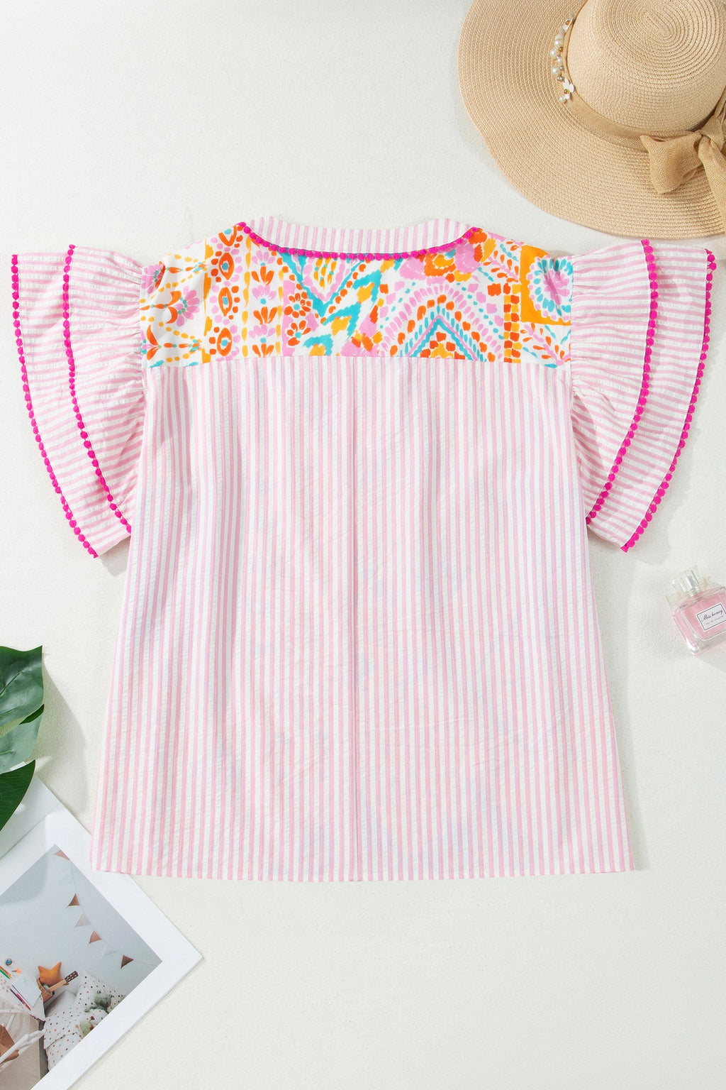The Julia Ruffle Sleeve Blouse