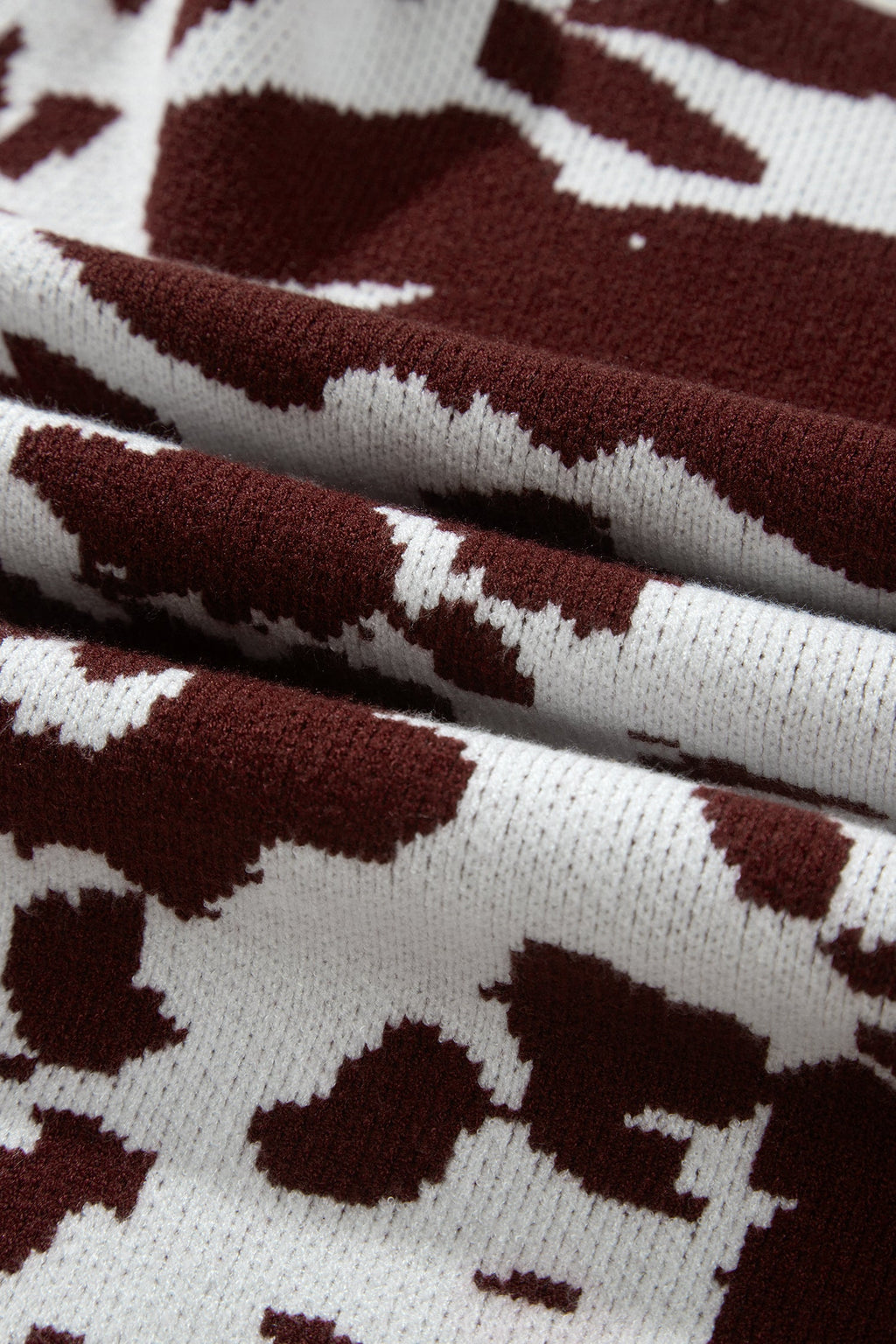 The Oakley Cow Print Sweater