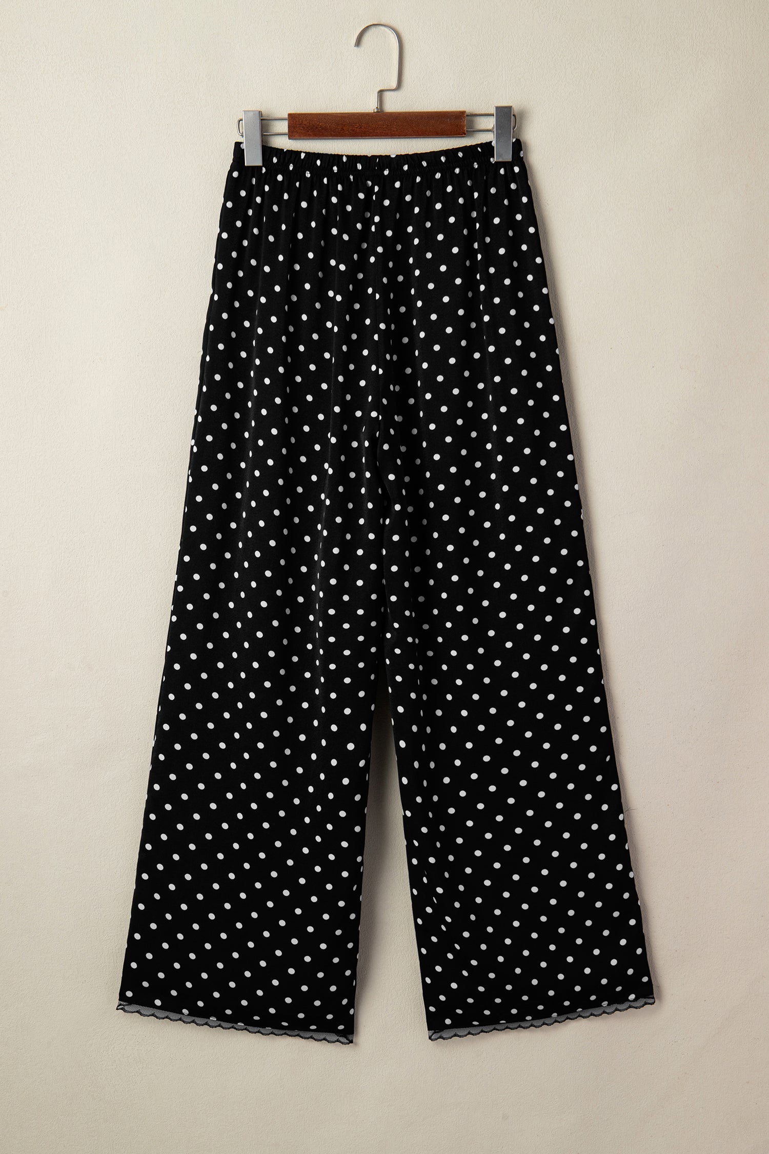 The Camdyn Polka Dot Elastic Waist Pants