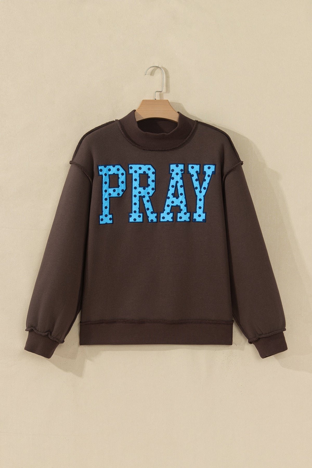 The PRAY Mock Neck Sweatshirt