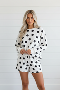 The Presley Polka Dot Lounge Set