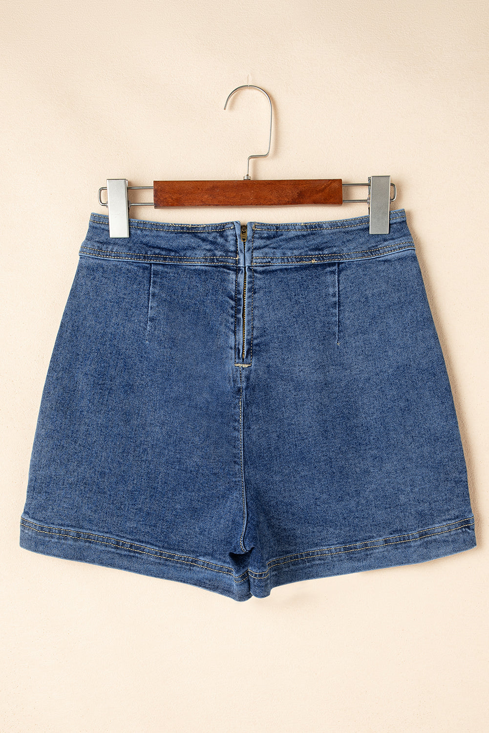 The Charleigh Denim Mini Skort