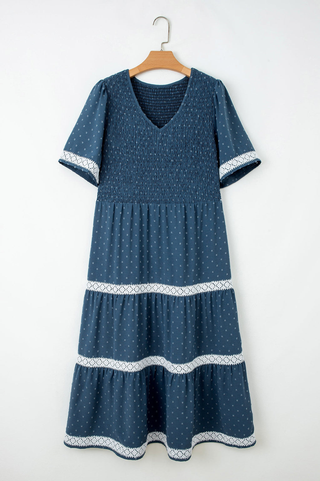 The Savannah Swiss Dot Dress
