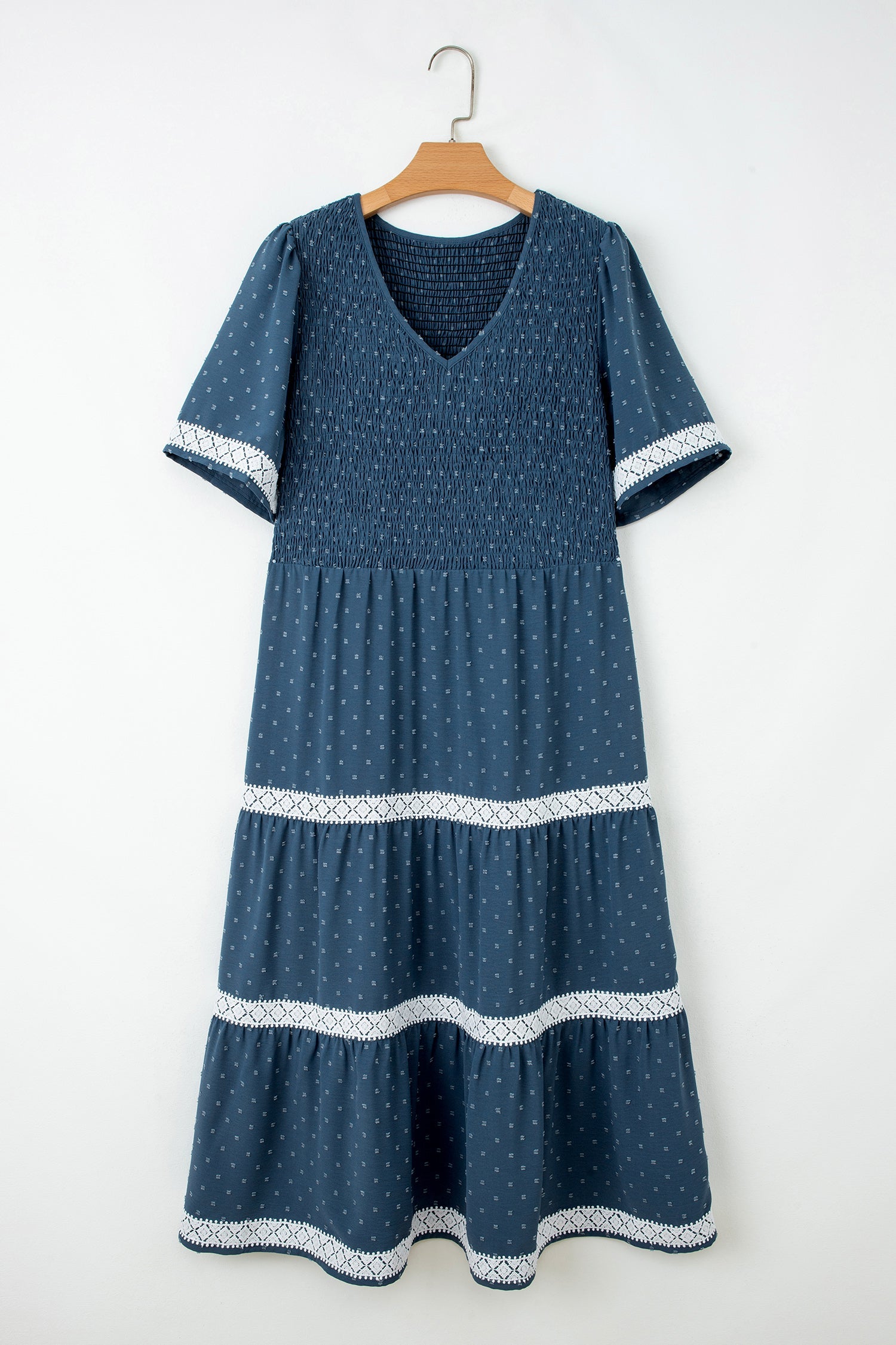 The Savannah Swiss Dot Dress