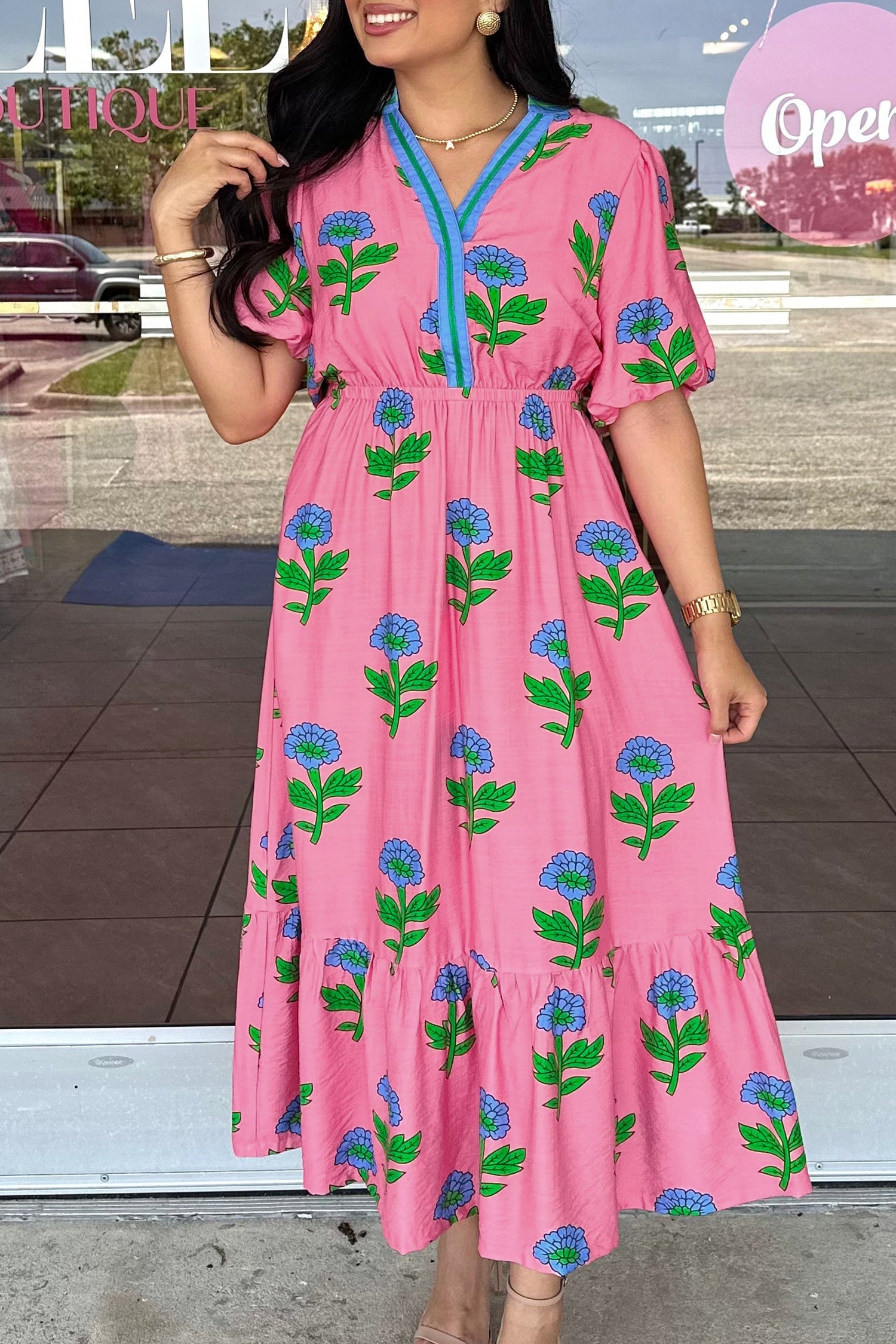 The Maeve Floral Maxi Dress