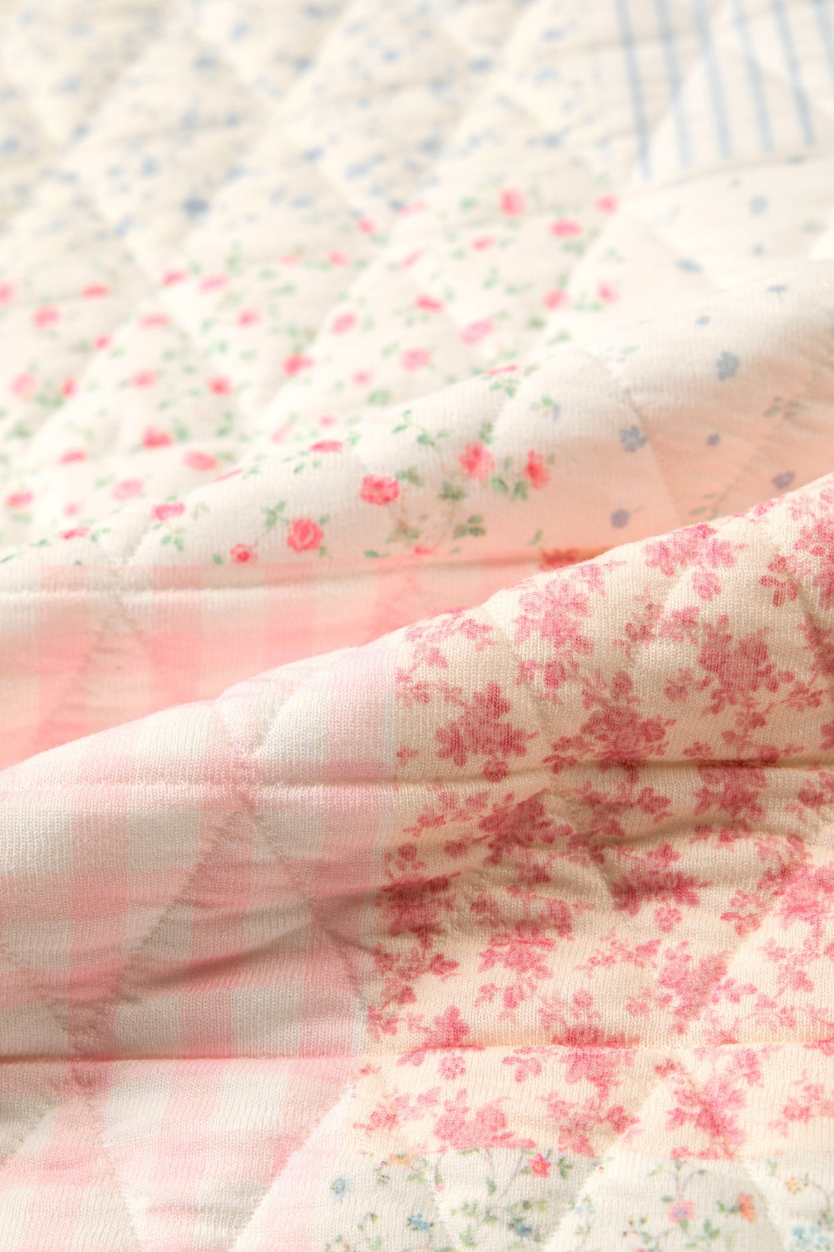 The Everlee Floral Quilted Pullover