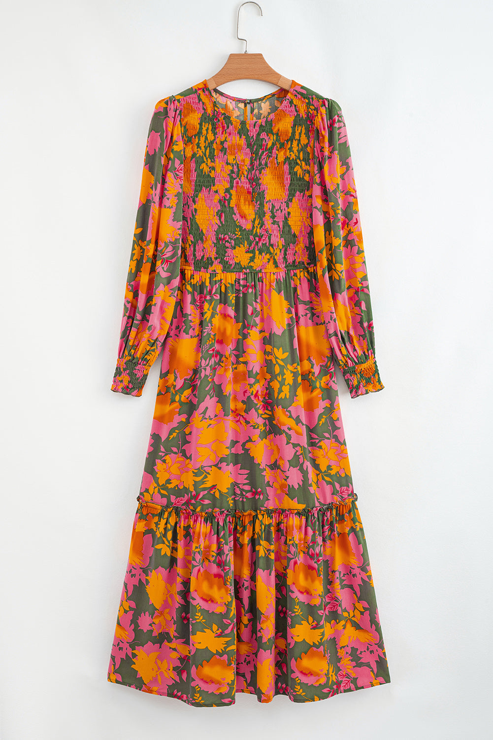 The Clementine Floral Maxi Dress