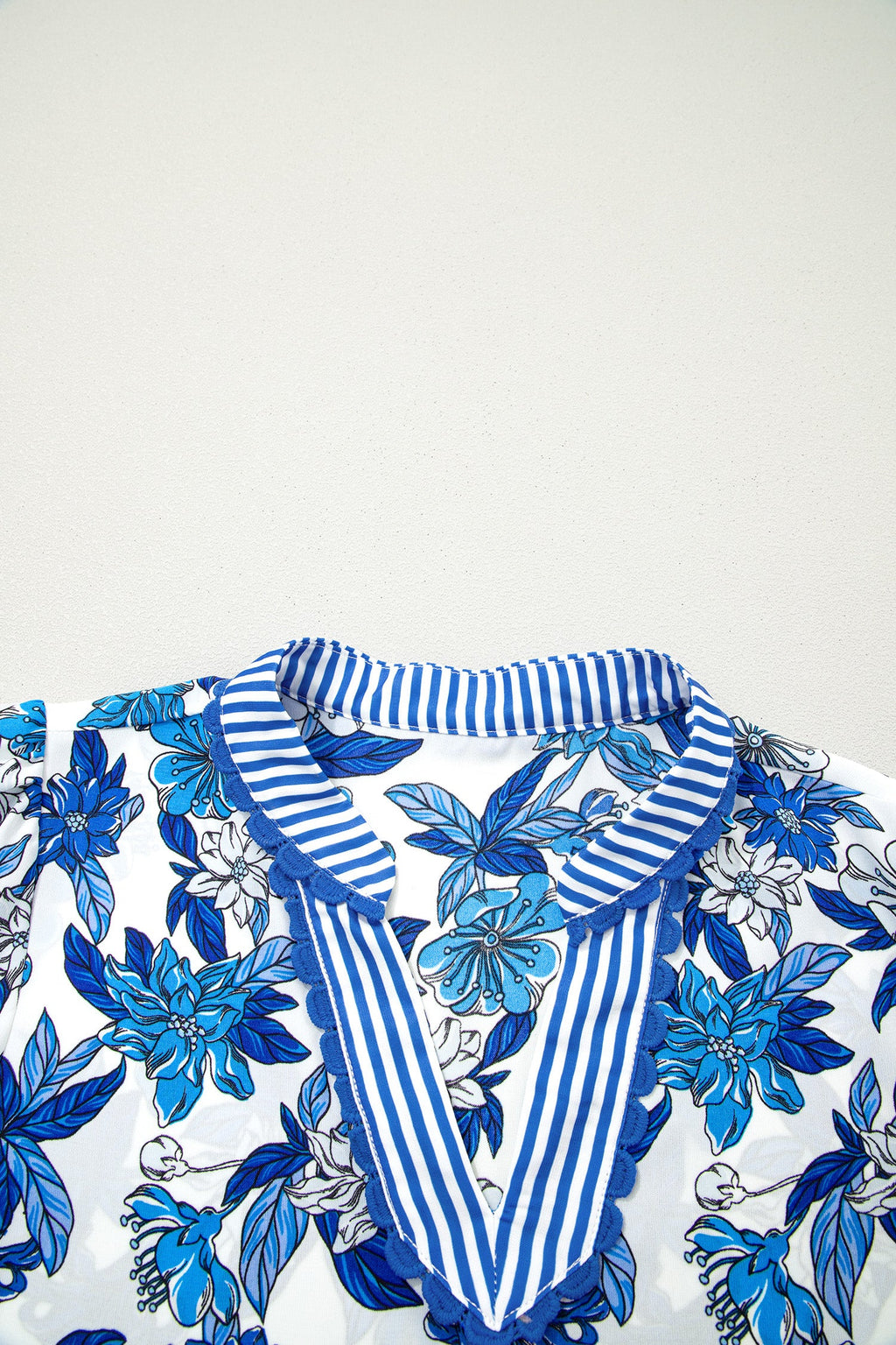 The Isabella Floral Stripe Blouse