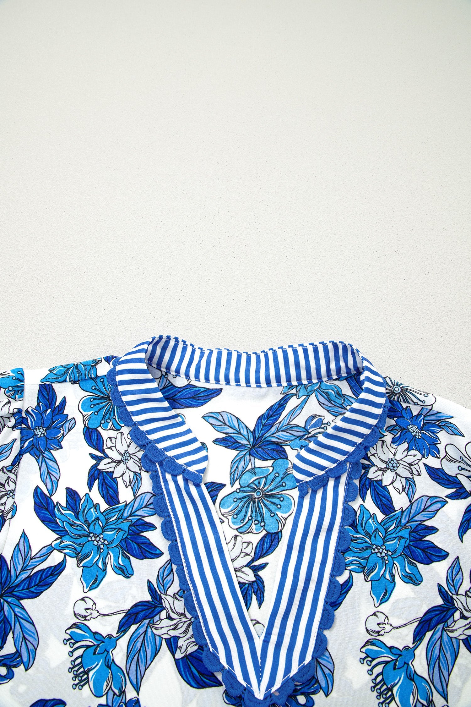 The Isabella Floral Stripe Blouse