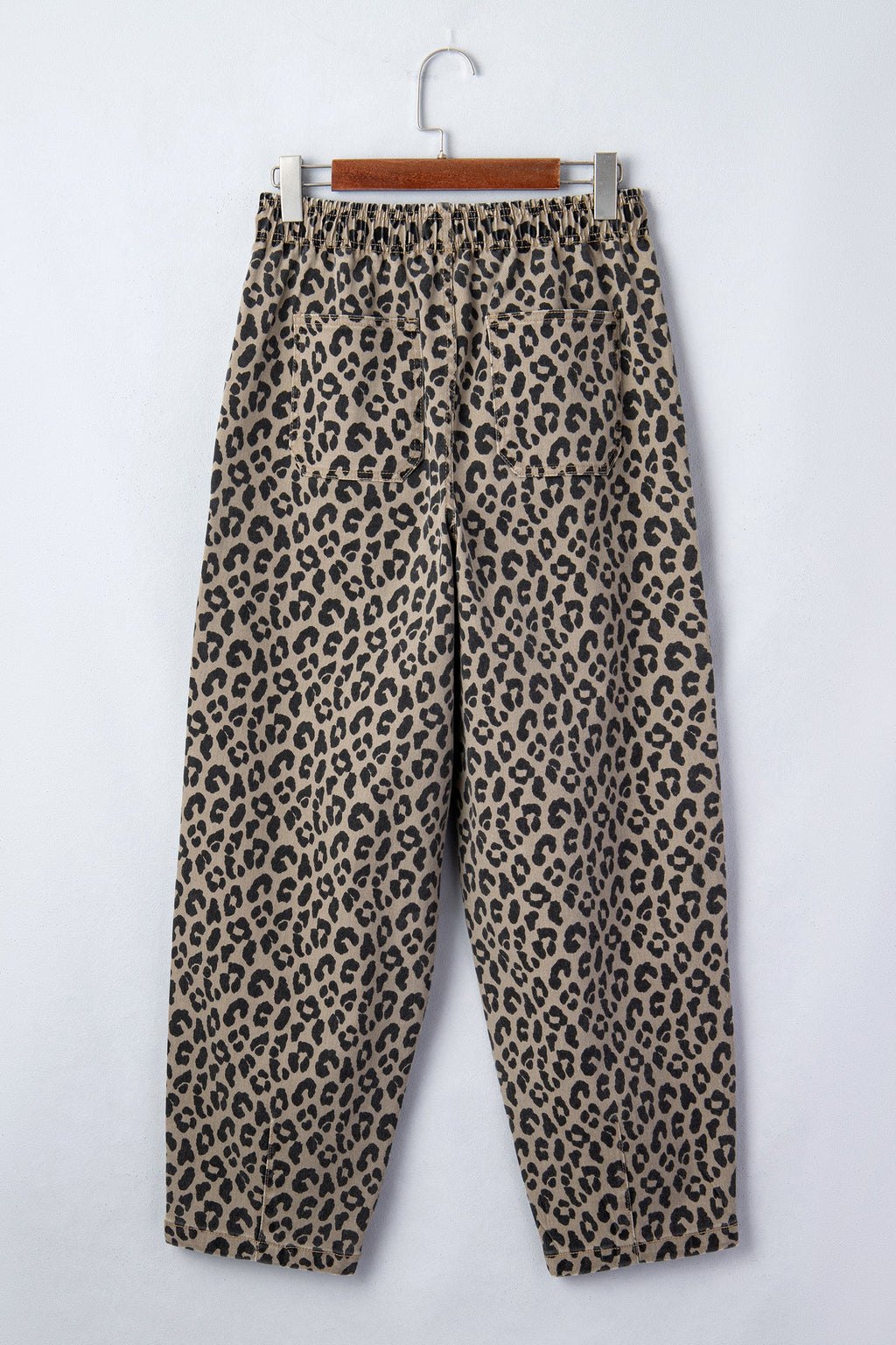 The Monroe Leopard Denim Pants
