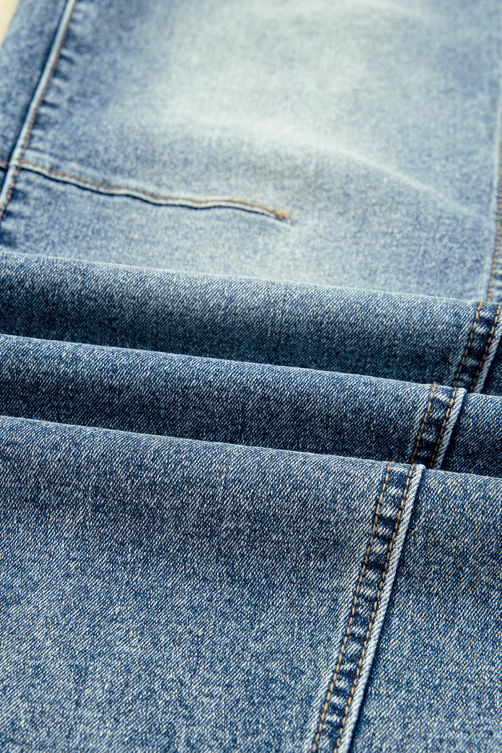 The Blythe Vintage Washed Seam Detail Jeans