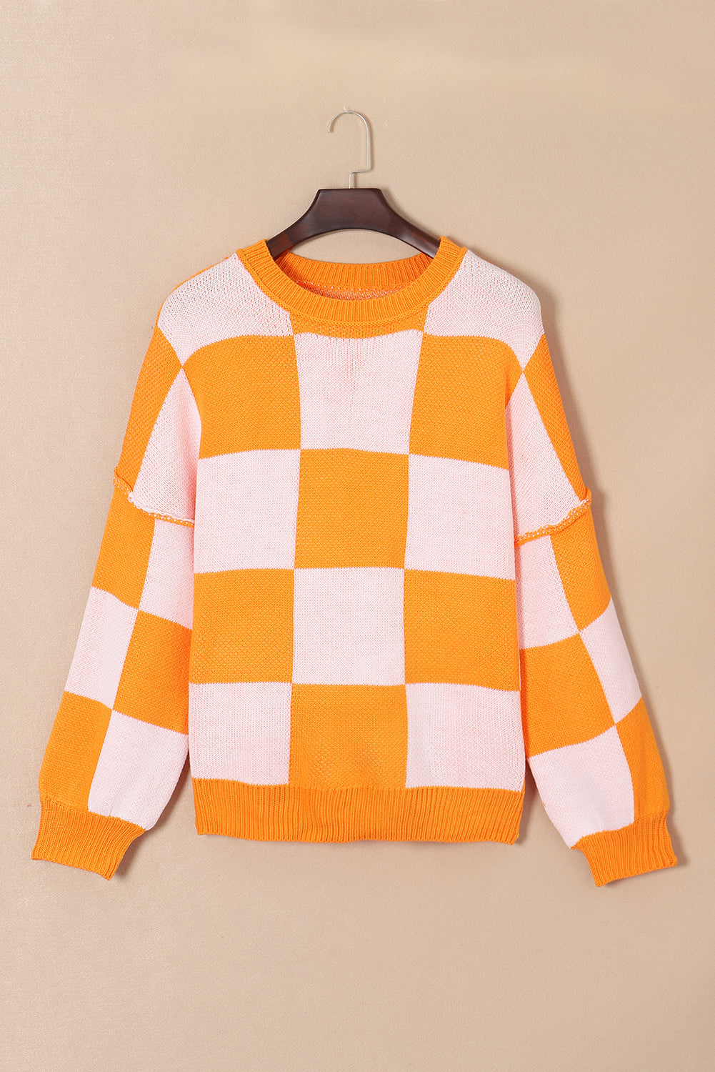 The Collins Checker Sweater