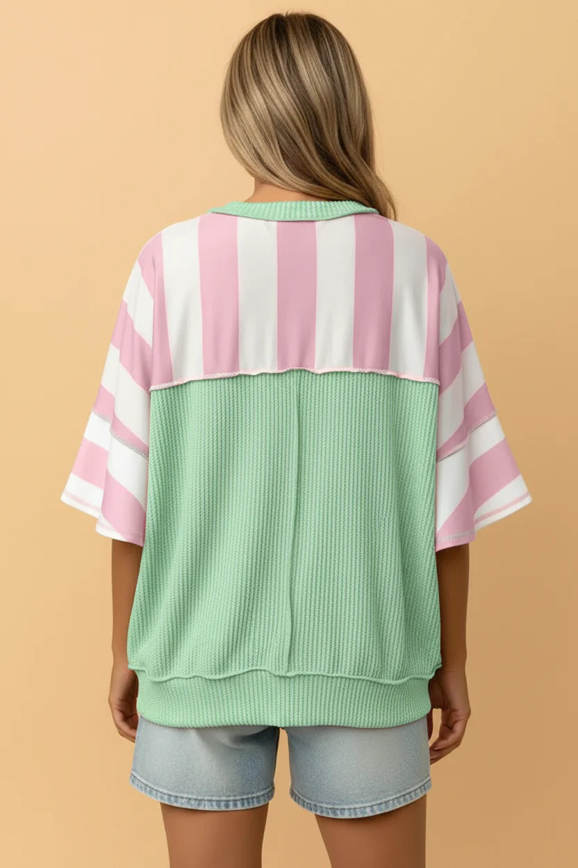 The Talia Stripe Tee