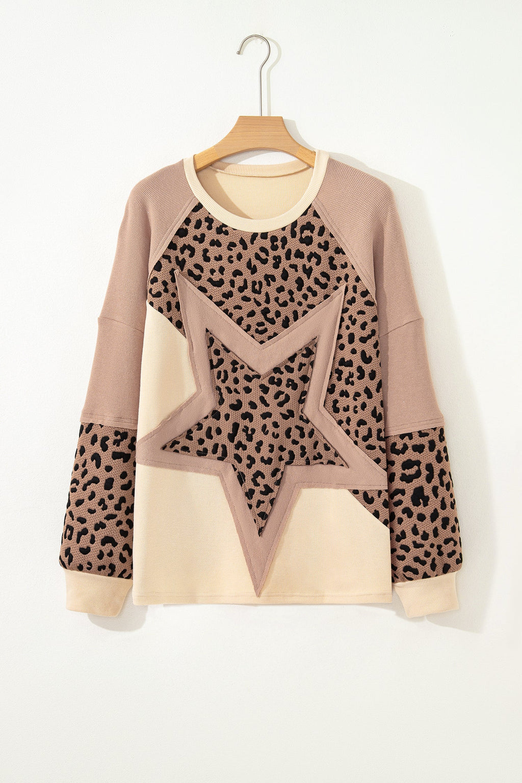 The Drew Leopard Star Sweatshirt