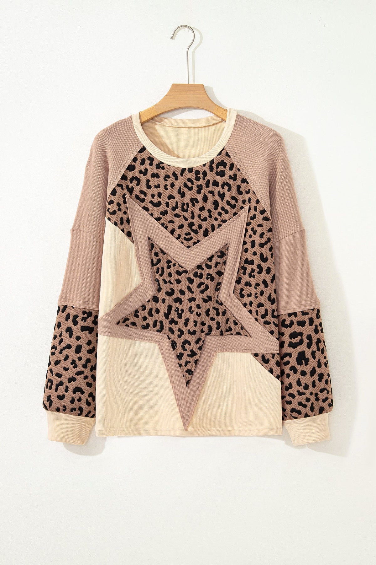The Drew Leopard Star Sweatshirt