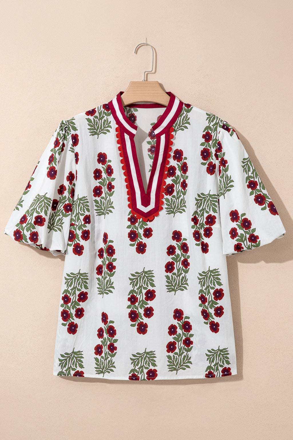 The Saffron Floral Blouse