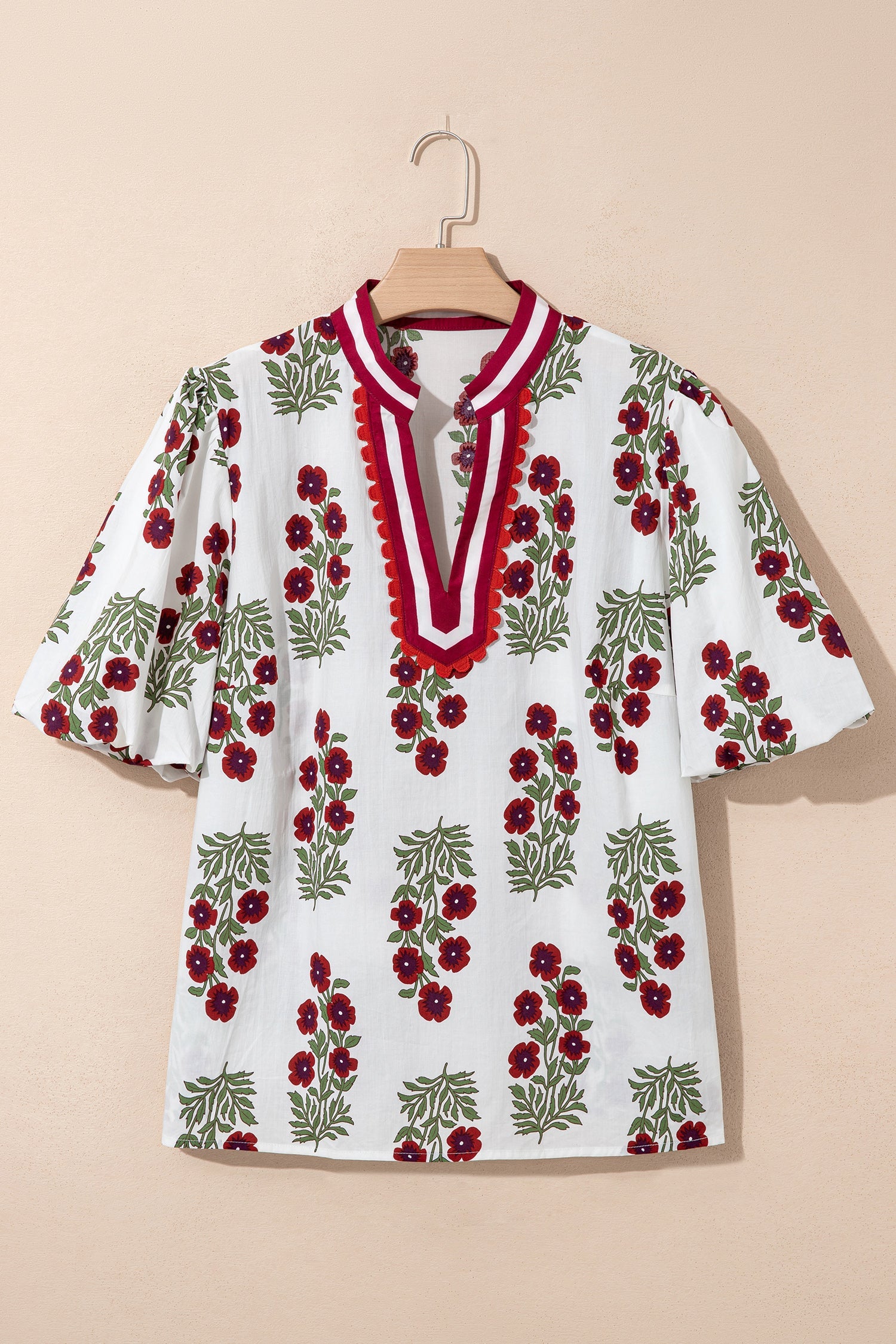The Saffron Floral Blouse