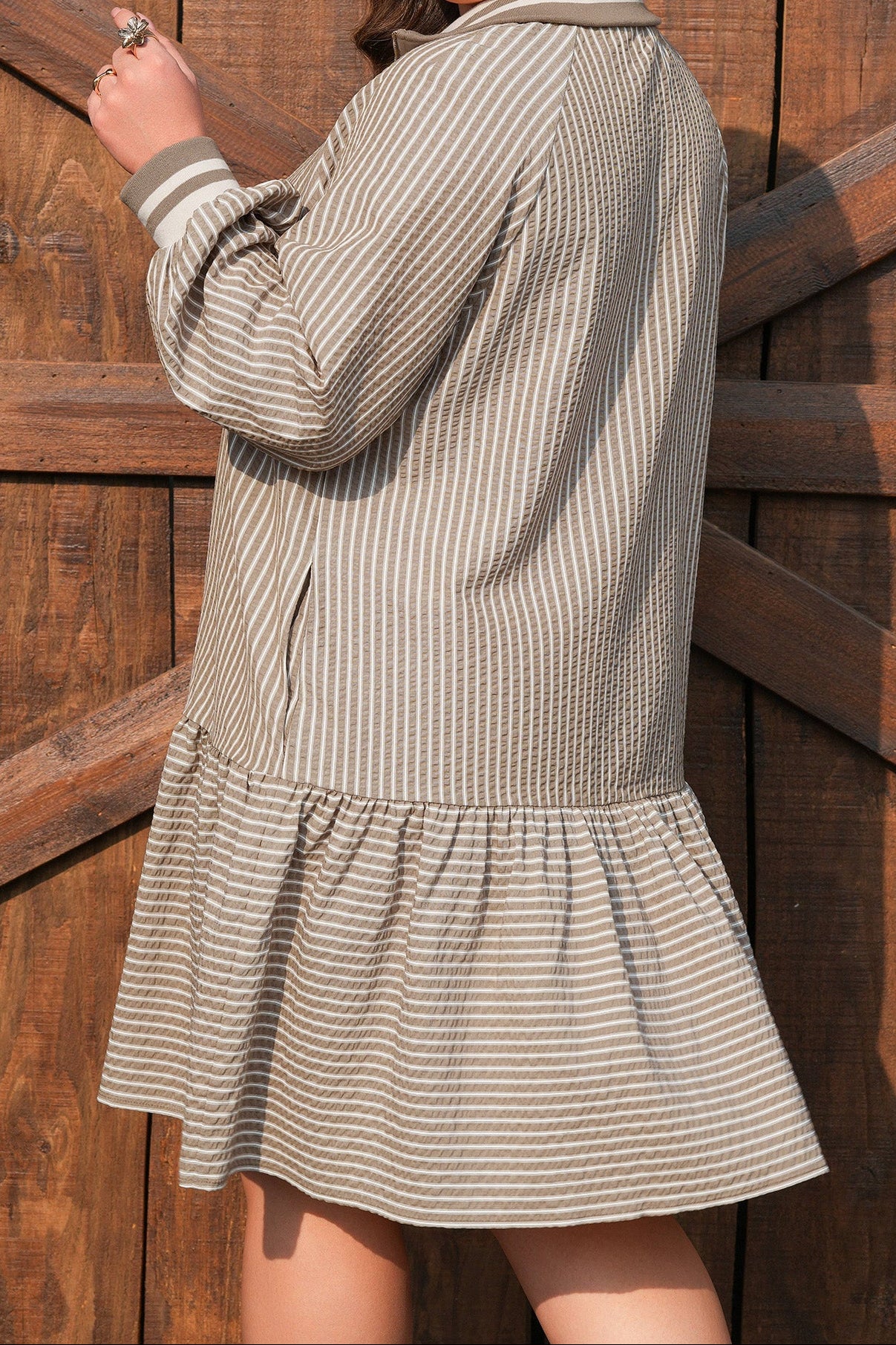The Hattie Rae Stripe Dress