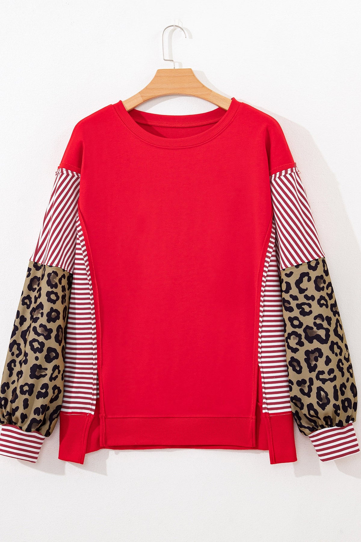 The Hattie Mixed Print Sweatshirt