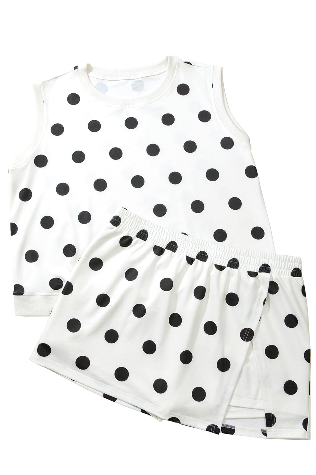 The Evie Polka Dot Skort Set