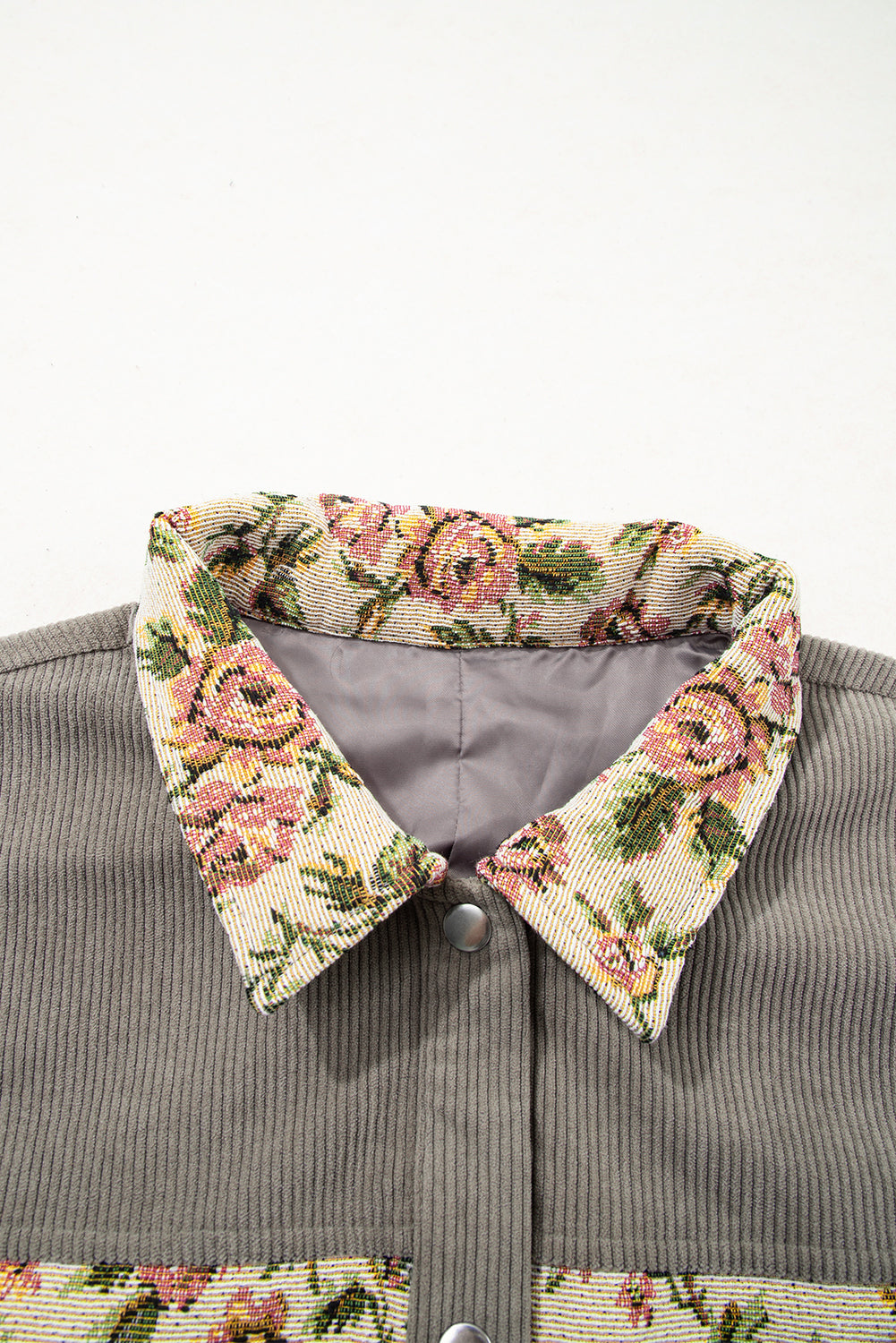 The Brinley Rose Floral Corduroy Jacket