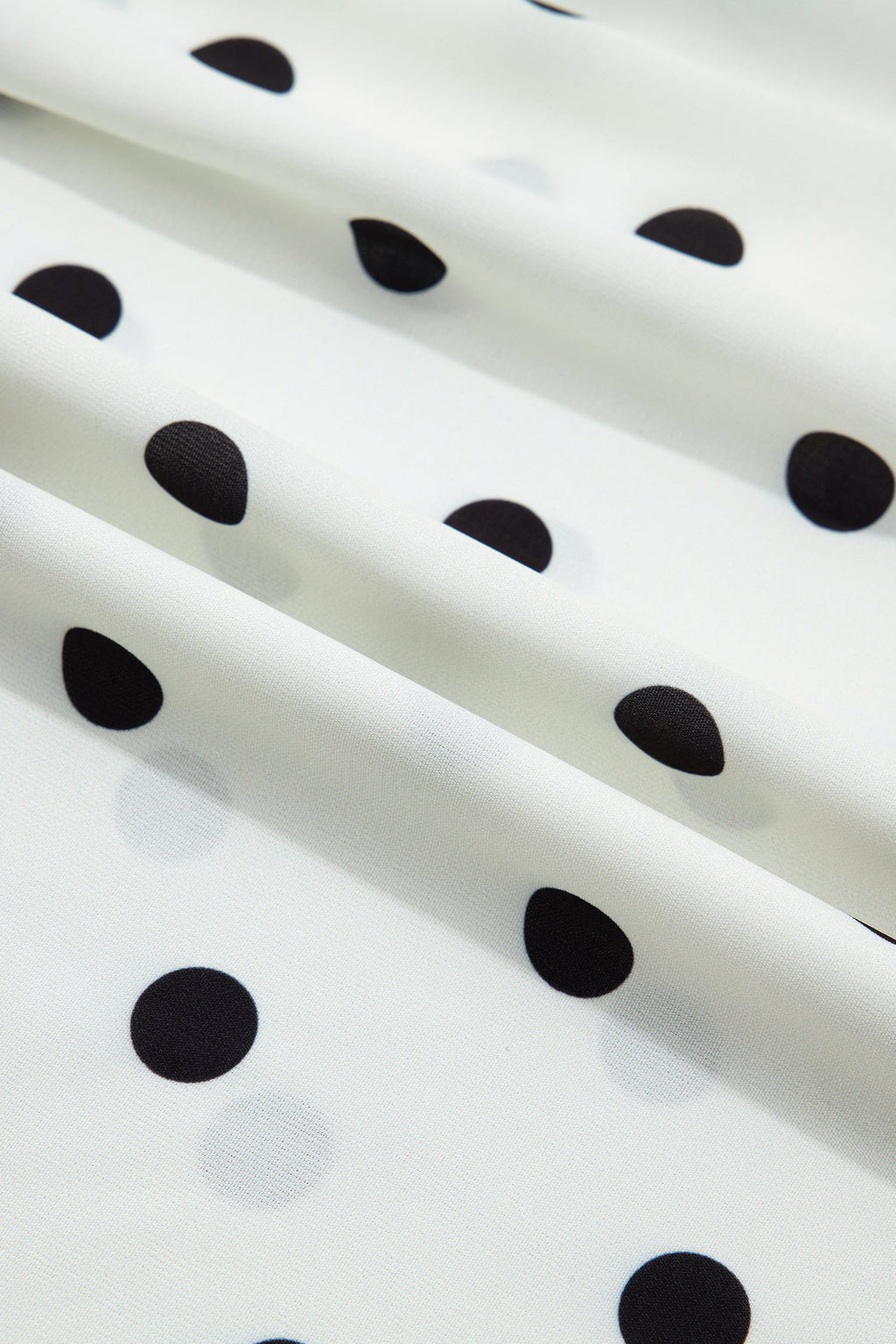 The Emma Polka Dot Buttoned Shirt