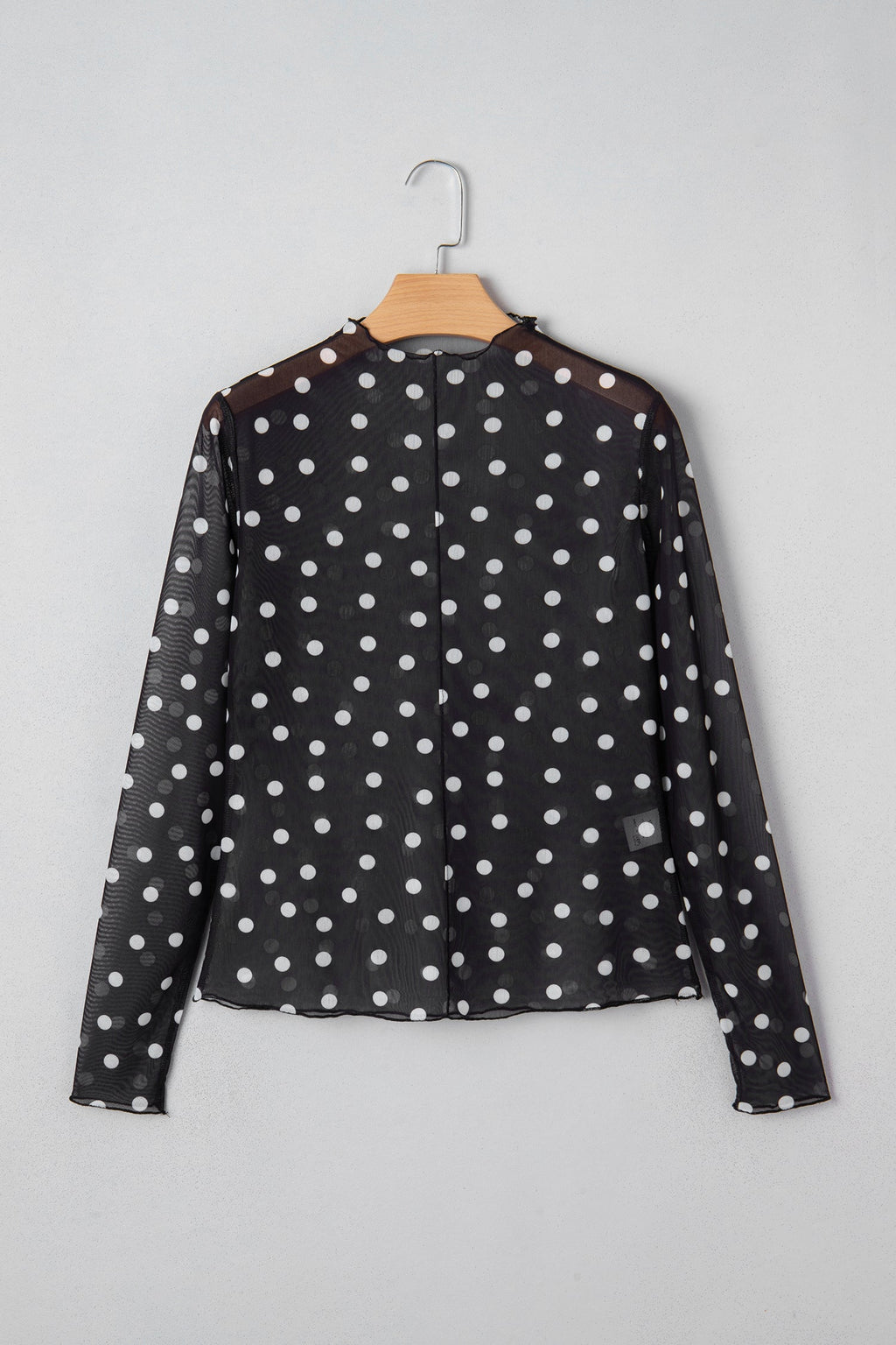 The Piper Polka Dot Mesh Top