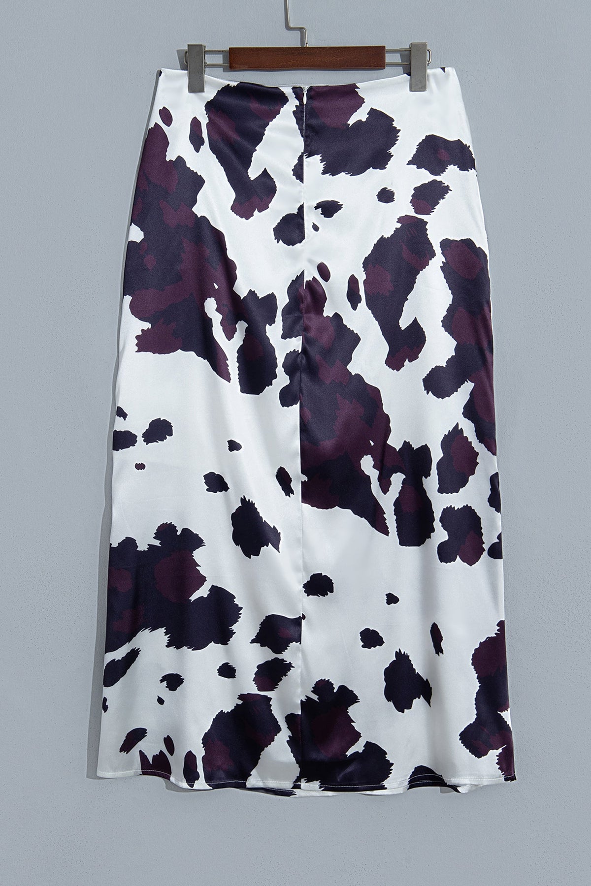The Waverly Cow Print Midi Skirt
