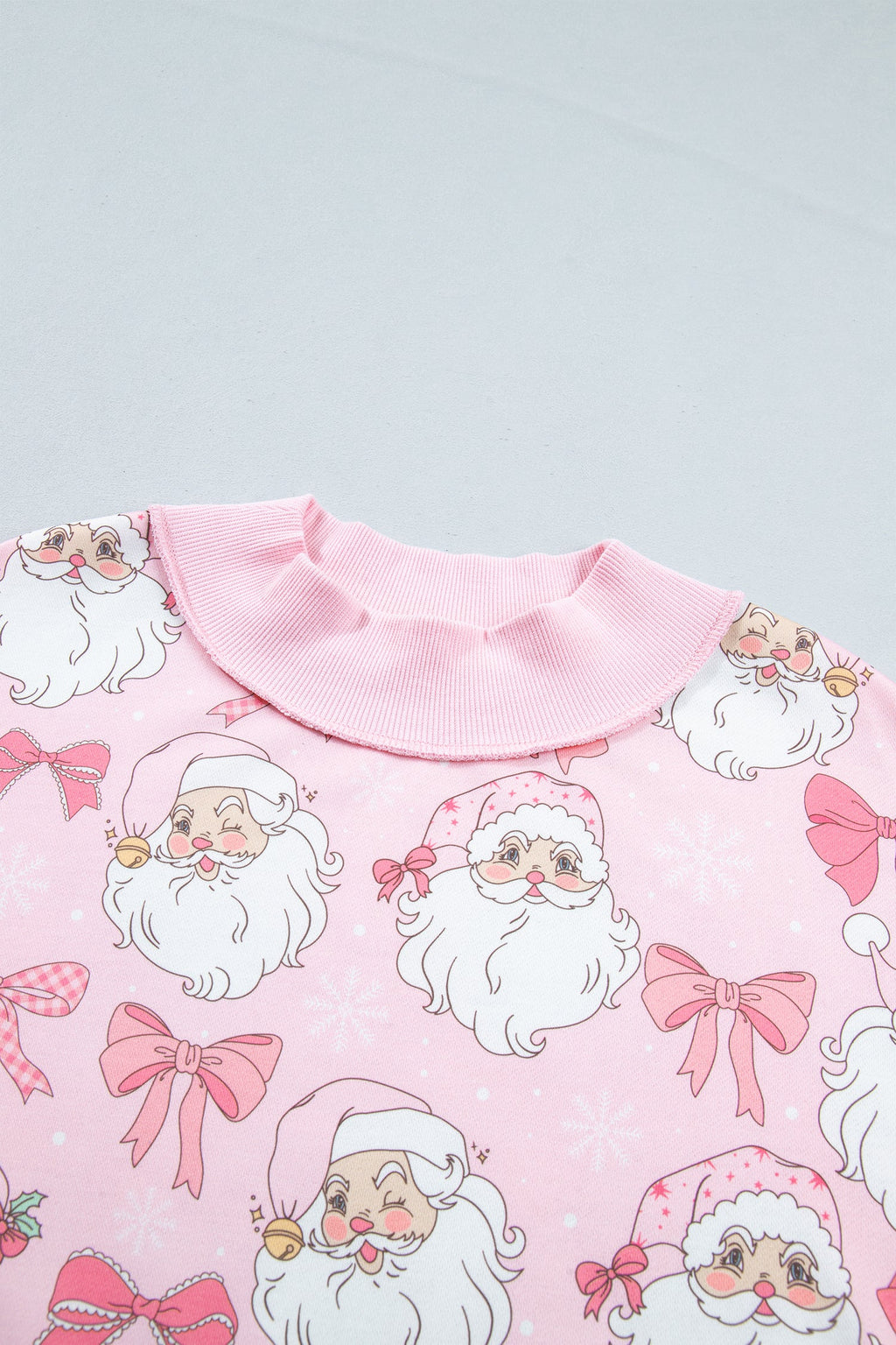 The Santa Baby Bow Sweatshirt