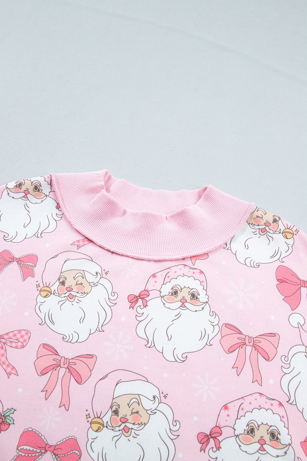 The Santa Baby Bow Sweatshirt