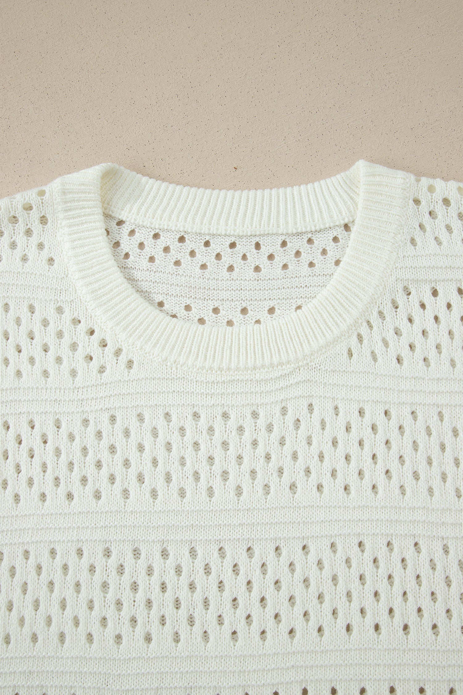The Kendal Eyelet Knit Sweater