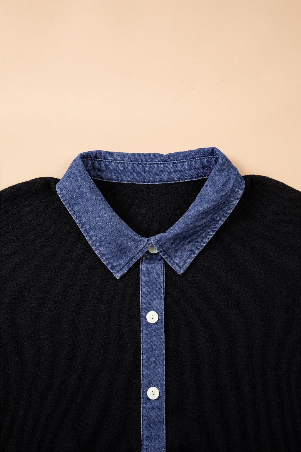 The Collins Denim Trim Vest
