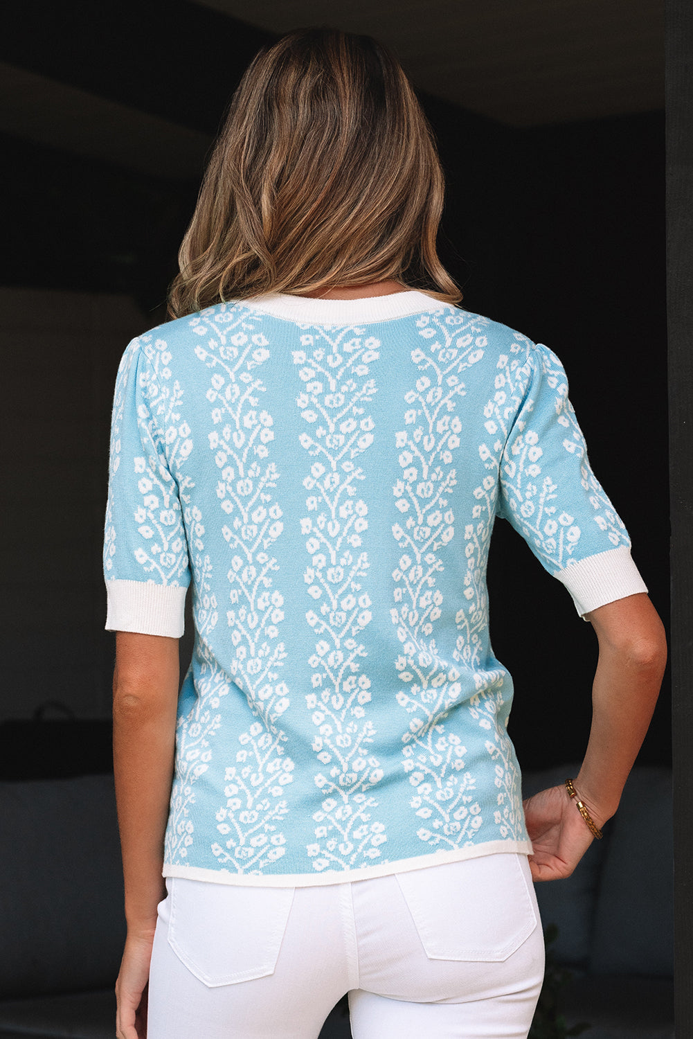 The Kinsley Floral Sweater