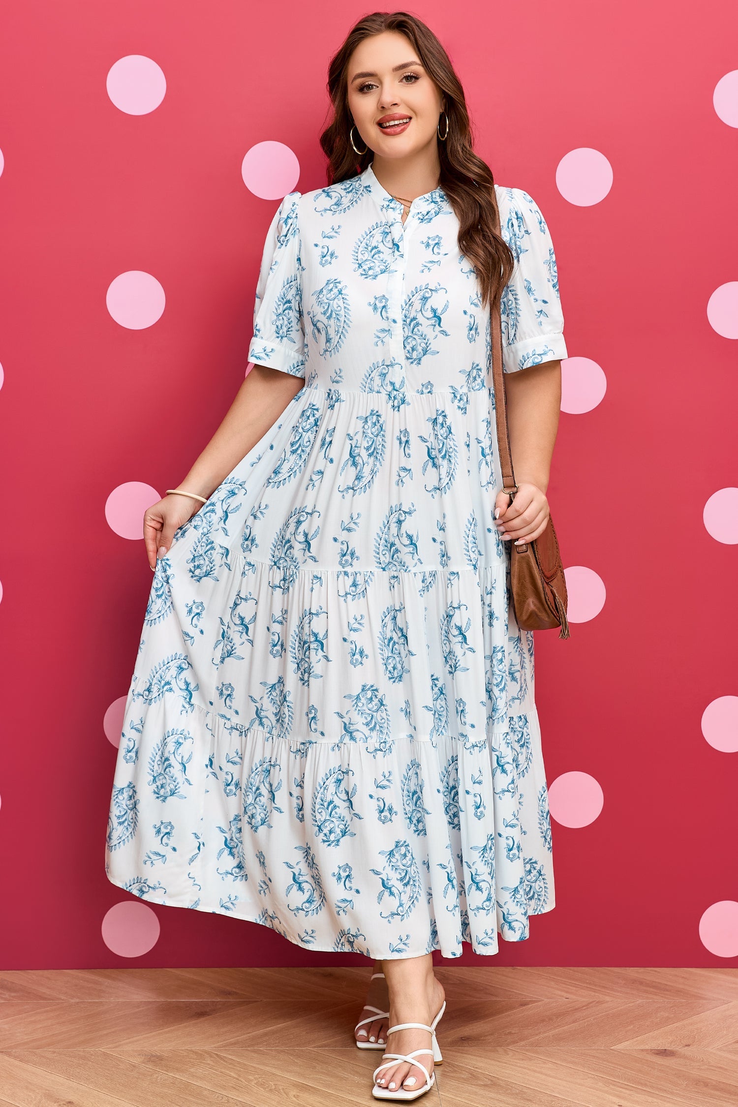 The Sienna Bloom Tiered Maxi Dress