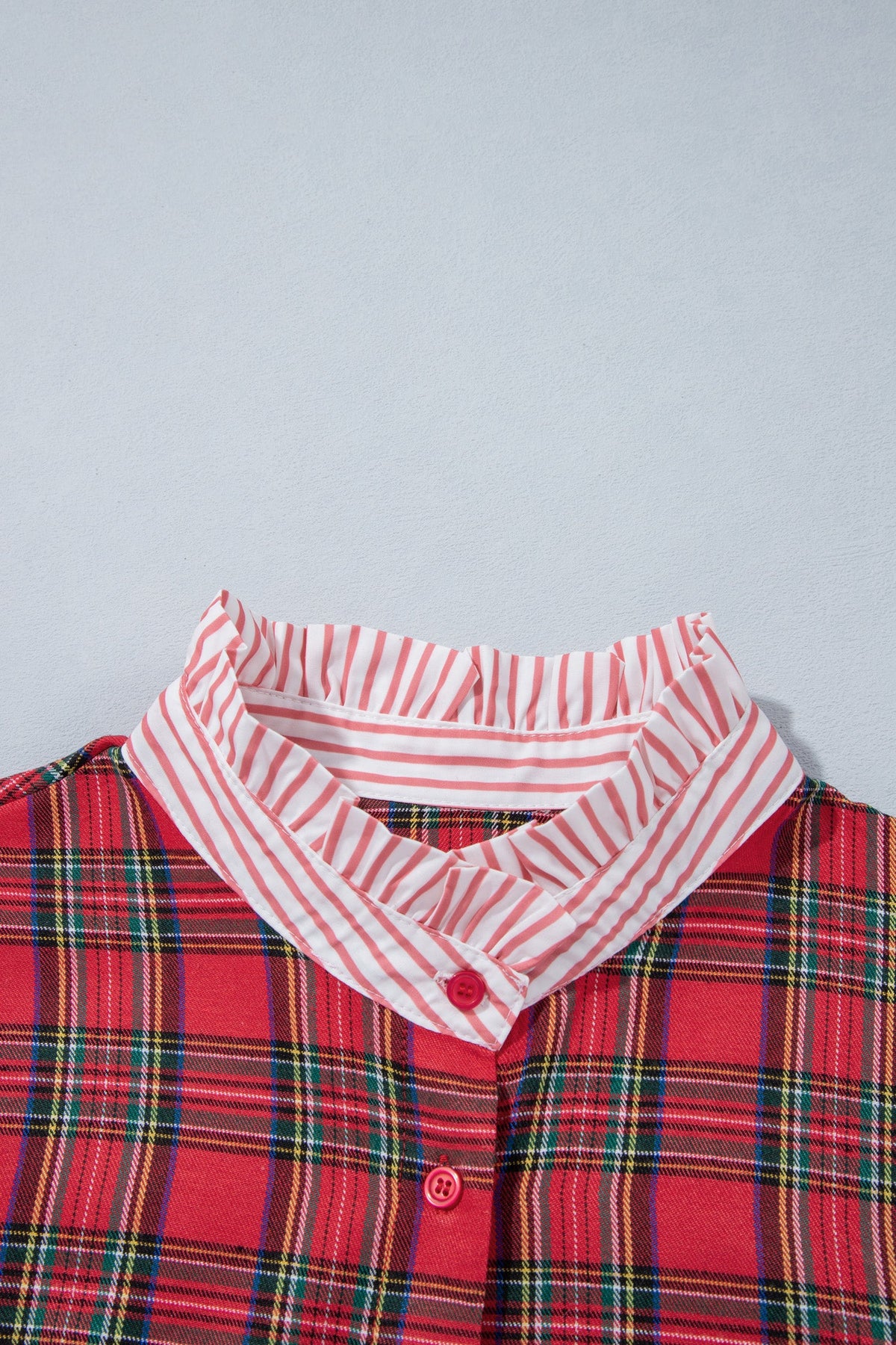 The Holly Mae Plaid Holiday Dress