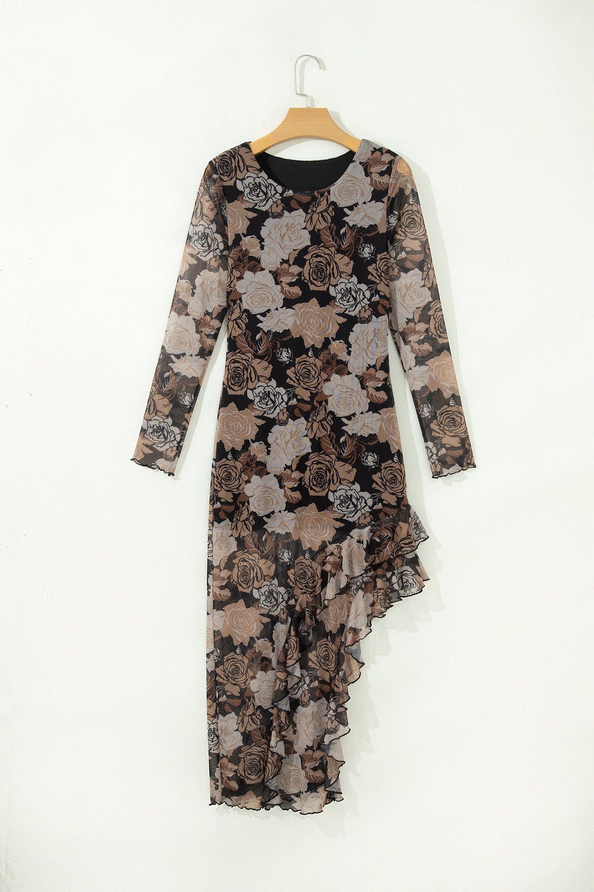 The Addison Floral Mesh Dress