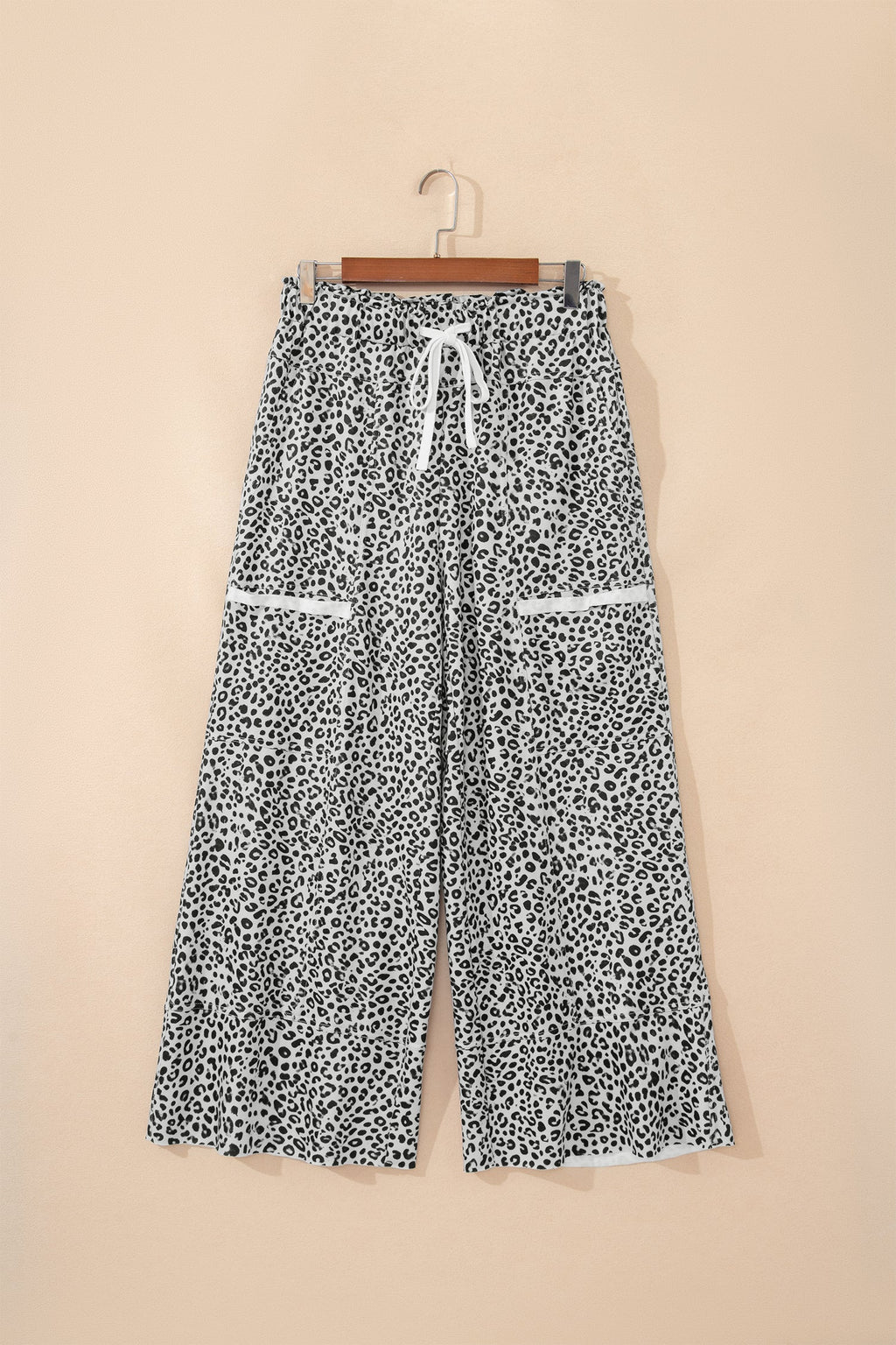 The Lexi Leopard Knit Wide Leg Pants