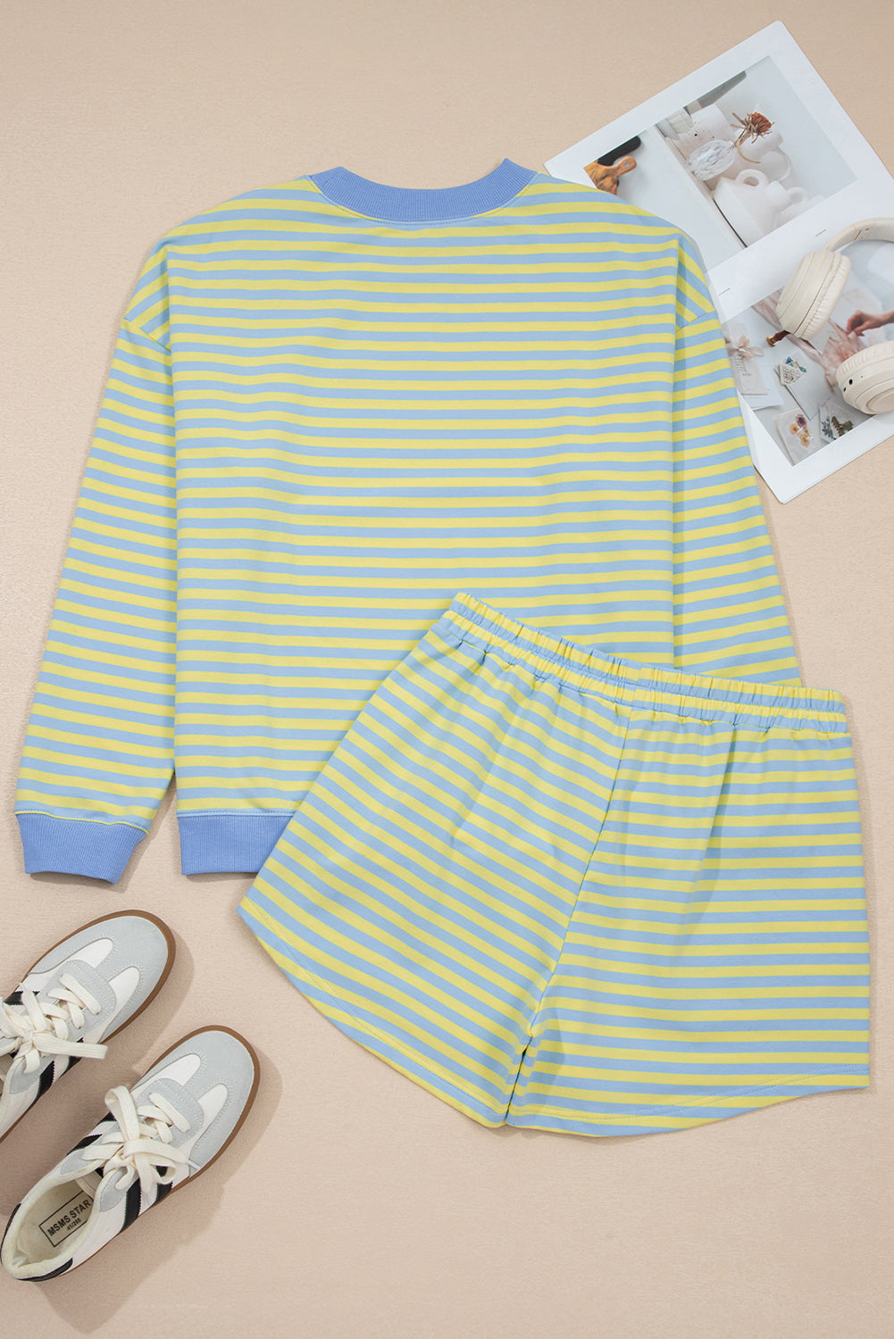 The Hattie Stripe Lounge Set