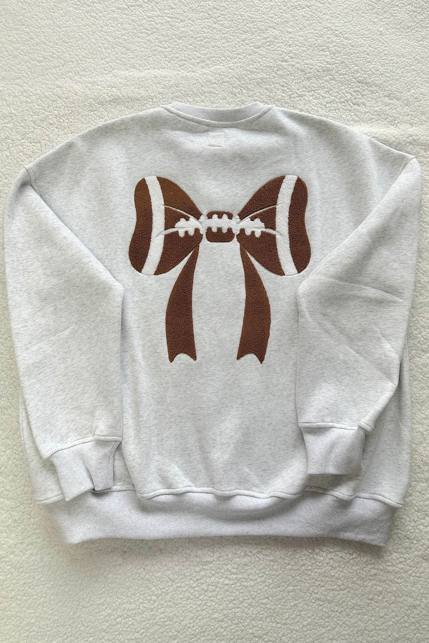 The Brynlee Gameday Bow Sweatshirt