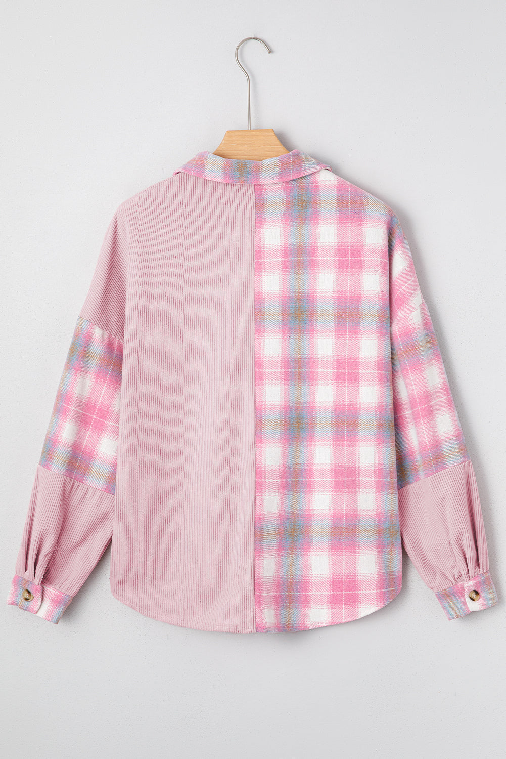 The Daisy Mae Plaid Corduroy Shacket