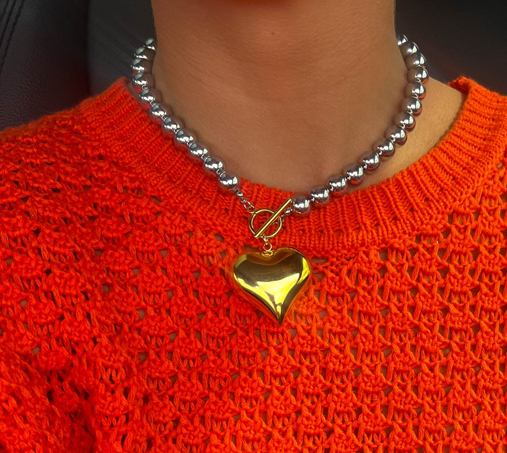 THE GLAM HEART NECKLACE