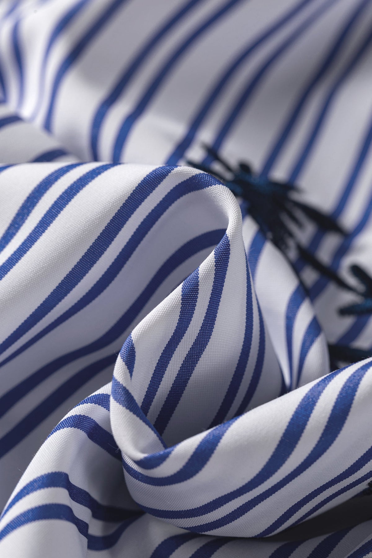 The Lydia Rose Stripe Embroidered Button Shirt