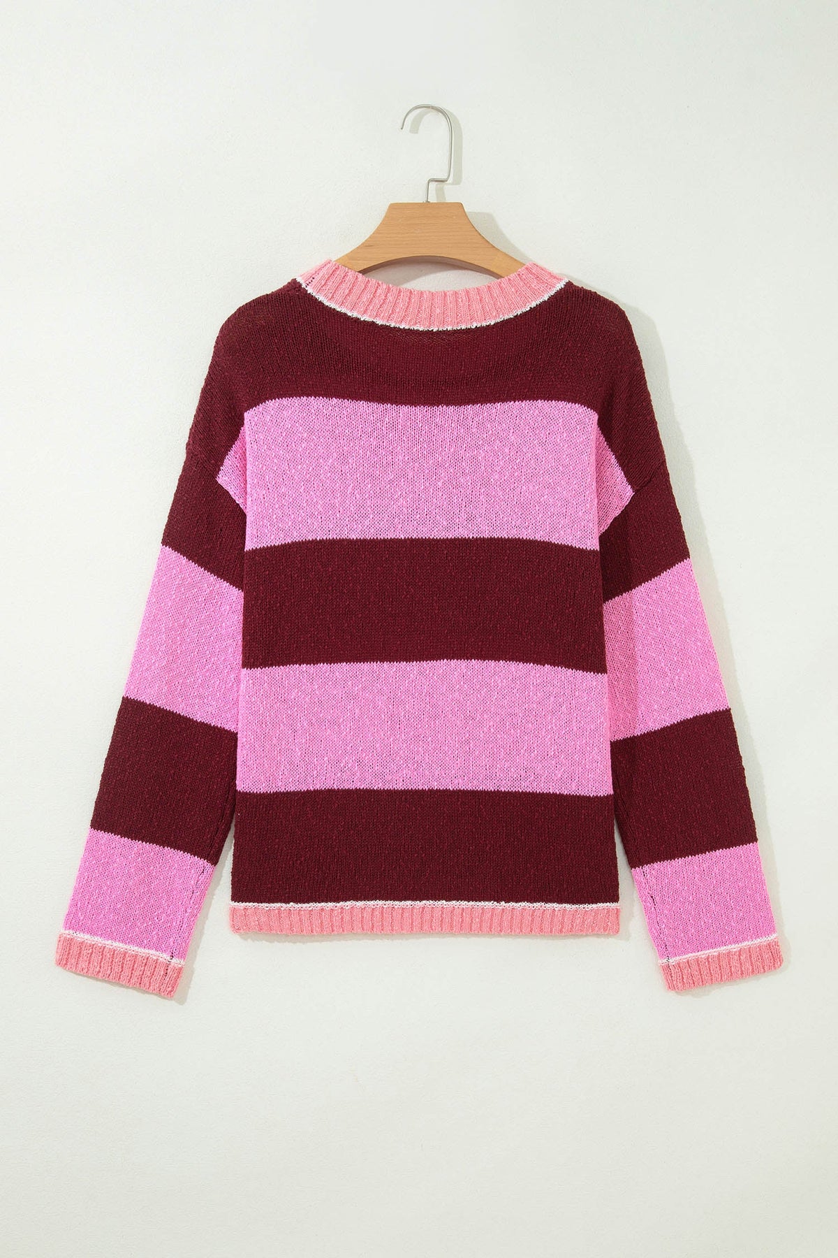 The Kayla Stripe Knit Pullover Sweater