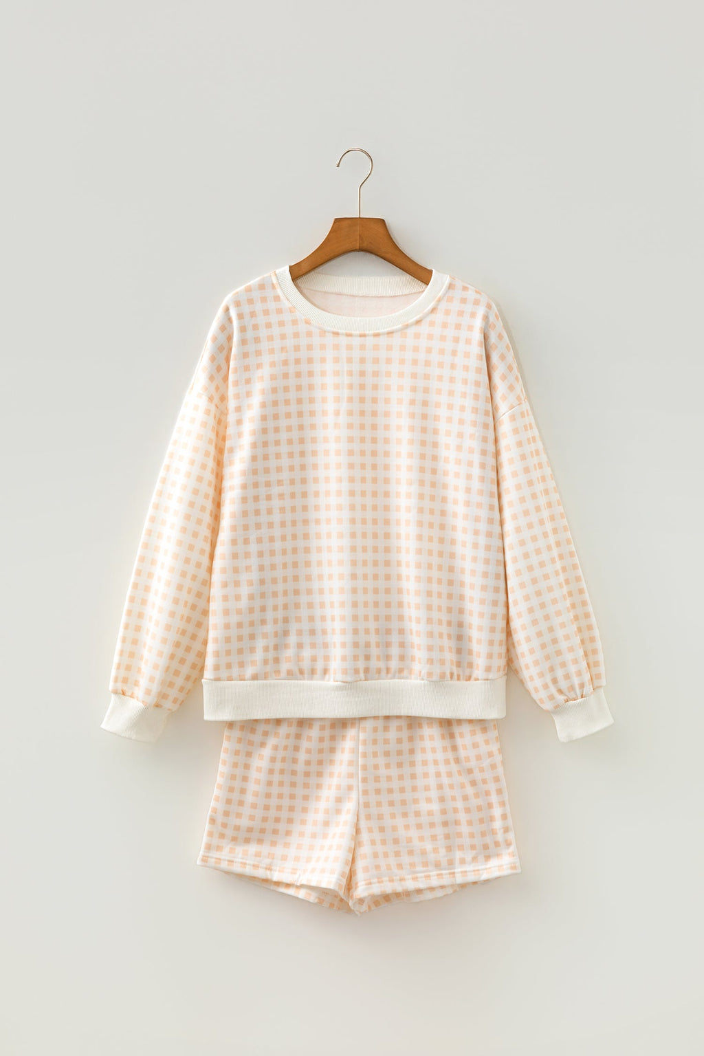 The Gracie Gingham Lounge Set